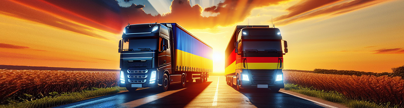 Доставка вантажів між Україною та Німеччиною!